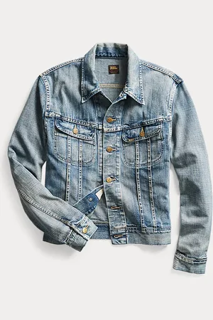 Ralph Lauren Leeland indigo denim truckerjack