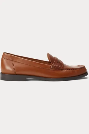 Ralph Lauren Kalfsleren penny loafers