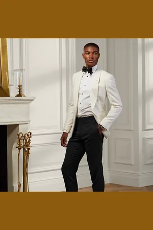 Ralph Lauren Gregory handgemaakte smokingbroek