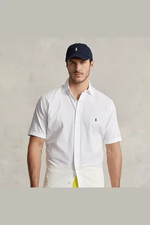 Ralph Lauren Grotere Maten - Seersucker overhemd