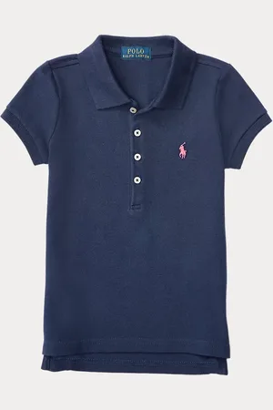 Ralph Lauren Mesh Polo-shirt met stretch
