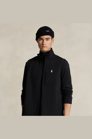 Ralph Lauren Double-knit bodywarmer met mockneck