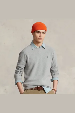 Ralph Lauren Katoenen trui met mesh en ronde hals