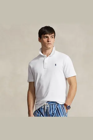 Ralph Lauren Custom slim fit spa terry Polo-shirt