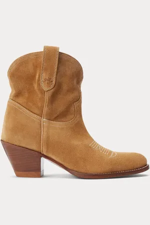 Ralph Lauren Kalfssuède westernlaars