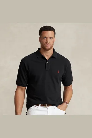 Ralph Lauren Grotere Maten - Iconisch mesh Polo-shirt
