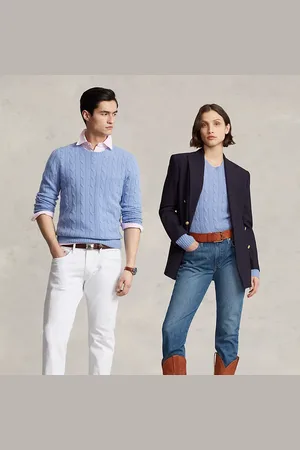 Ralph Lauren De iconische kasjmier kabeltrui
