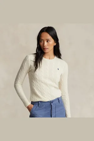 Ralph Lauren Wollen-kasjmier kabeltrui