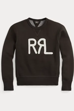 Ralph Lauren Fleece sweatshirt van katoenmix met logo