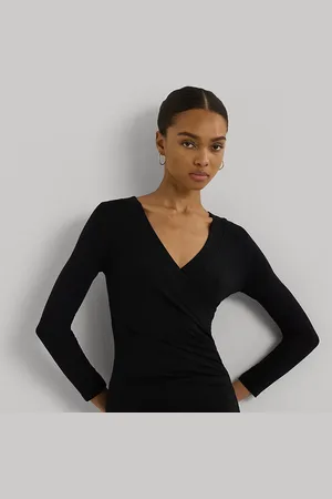 Ralph Lauren Jersey top met overslag
