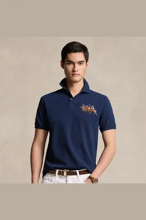 Ralph Lauren Custom slim fit Triple Pony Polo-shirt
