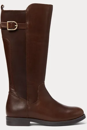 Ralph Lauren Leren rijlaars