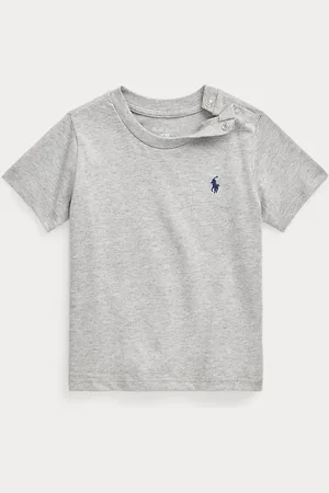 Ralph Lauren Katoenen jersey T-shirt met ronde hals