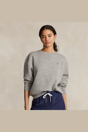 Ralph Lauren Fleece trui met ronde hals