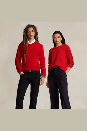 Ralph Lauren De iconische kasjmier kabeltrui