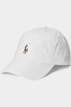 Ralph Lauren Stretchkatoenen keperstof baseballpet