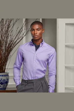 Ralph Lauren Gewassen pinpoint Oxford overhemd