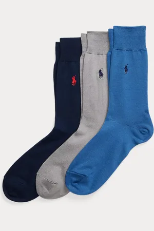 Ralph Lauren 3pk broeksokken van katoenmix