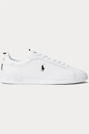 Ralph Lauren Heritage Court II leren sneaker