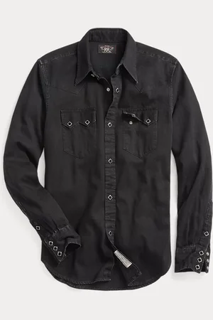 Ralph Lauren Slim fit denim western overhemd