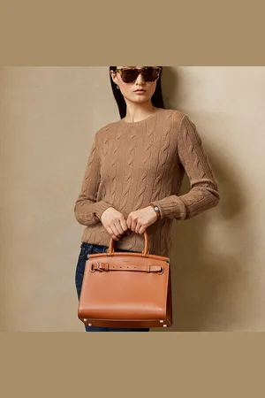 Ralph Lauren Medium kalfsleren RL50 tas