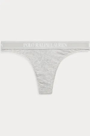 Ralph Lauren Tanga met lage taille en logoprint