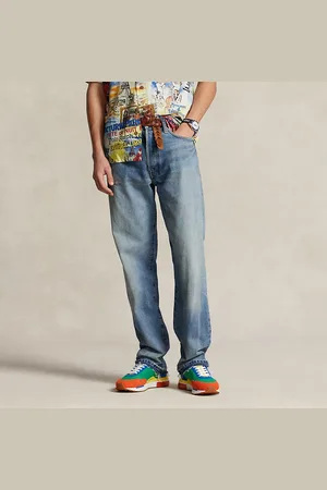 Ralph Lauren Heritage straight distressed jeans
