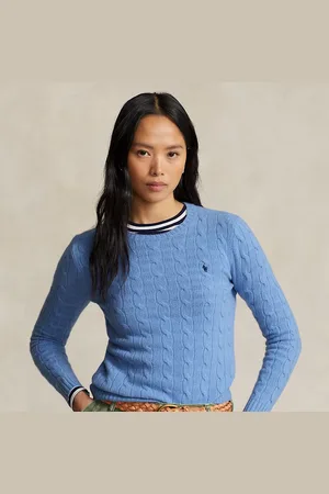 Ralph Lauren Wollen-kasjmier kabeltrui