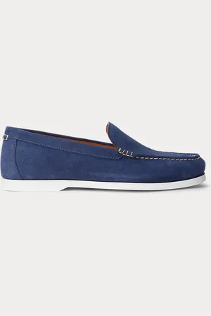 Ralph Lauren Merton suède Venetiaanse loafer