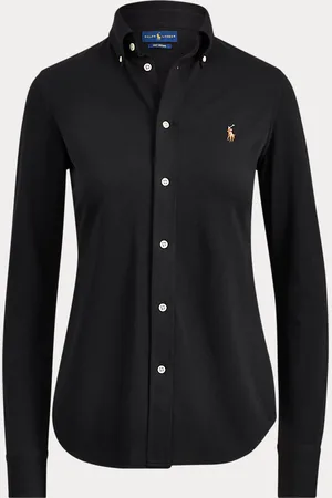 Ralph Lauren Slim fit katoenen Oxford overhemd