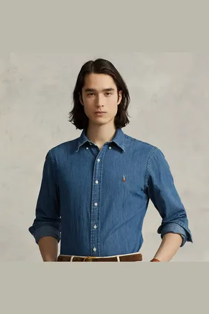 Ralph Lauren Custom fit denim overhemd
