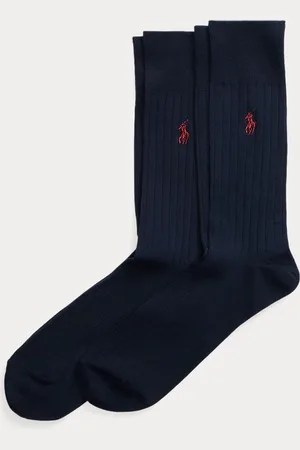 Ralph Lauren Broeksokken met gebreide ribstructuur