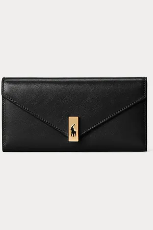 Ralph Lauren Leren Polo ID portemonnee