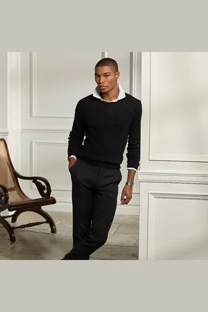 Ralph Lauren Gregory handgemaakte linnen broek