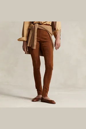 Ralph Lauren Broek van lamssuède