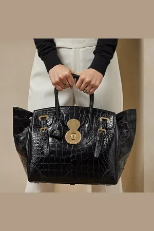 Ralph Lauren Alligatorleren Ricky 33 tas