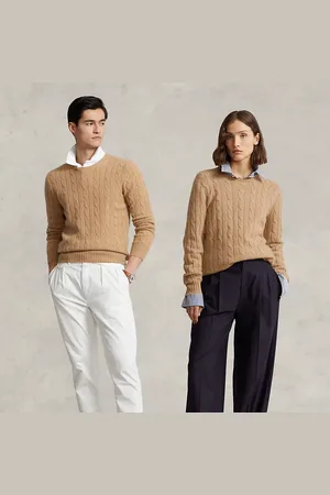 Ralph Lauren De iconische kasjmier kabeltrui
