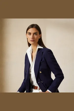 Ralph Lauren Camden wollen crêpe colbert