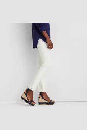 Ralph Lauren Skinny keperstof broek met stretch