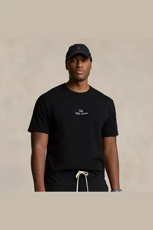 Ralph Lauren Grotere Maten - Jersey T-shirt met geborduurd logo