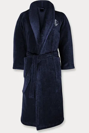 Ralph Lauren Langdon badjas met sjaalkraag