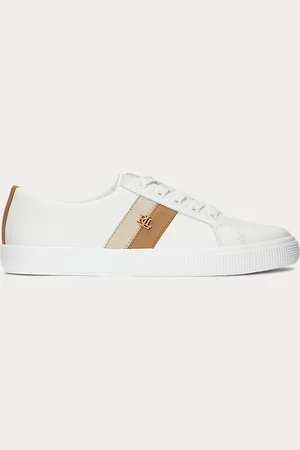 Ralph Lauren Janson II leren sneaker