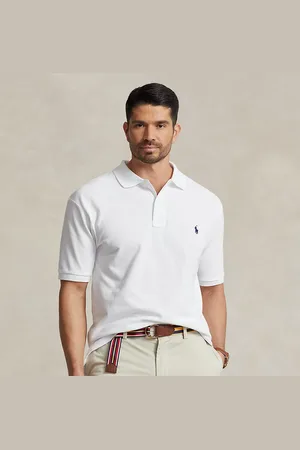 Ralph Lauren Grotere Maten - Iconisch mesh Polo-shirt