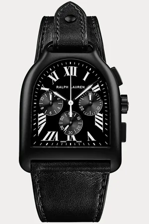 Ralph Lauren Groot PVD Stirrup chronograaf horloge