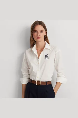 Ralph Lauren Ruimvallend stretchkatoenen overhemd