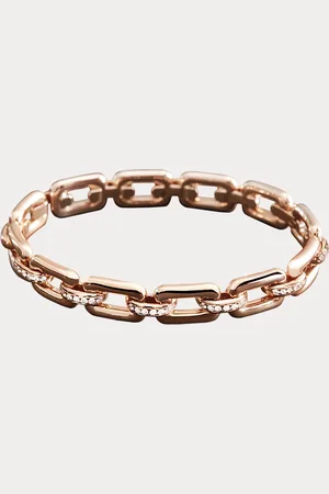 Ralph Lauren Pavé gezette roségouden diamanten armband