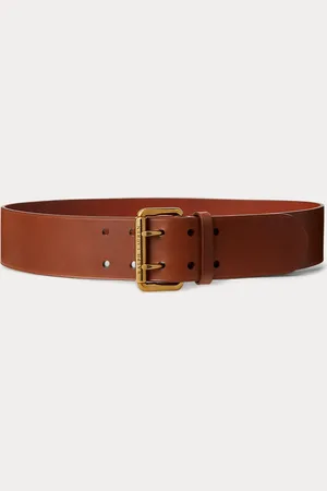 Ralph Lauren Leren riem met dubbele pin