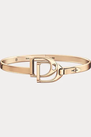 Ralph Lauren Roségouden dubbele Stirrup-armband