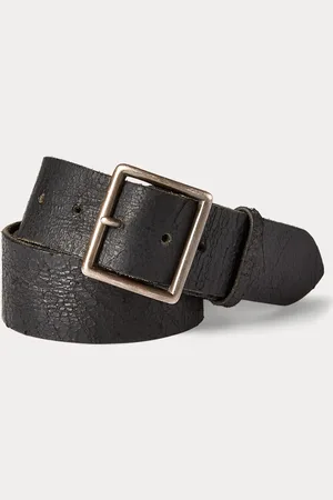 Ralph Lauren Distressed leren riem