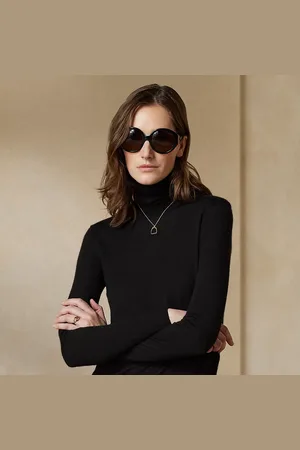 Ralph Lauren Kasjmier trui met turtleneck